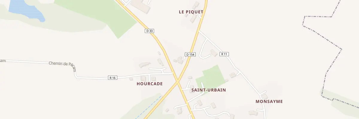 Plan du 5007 Petit Piquet à Monclar