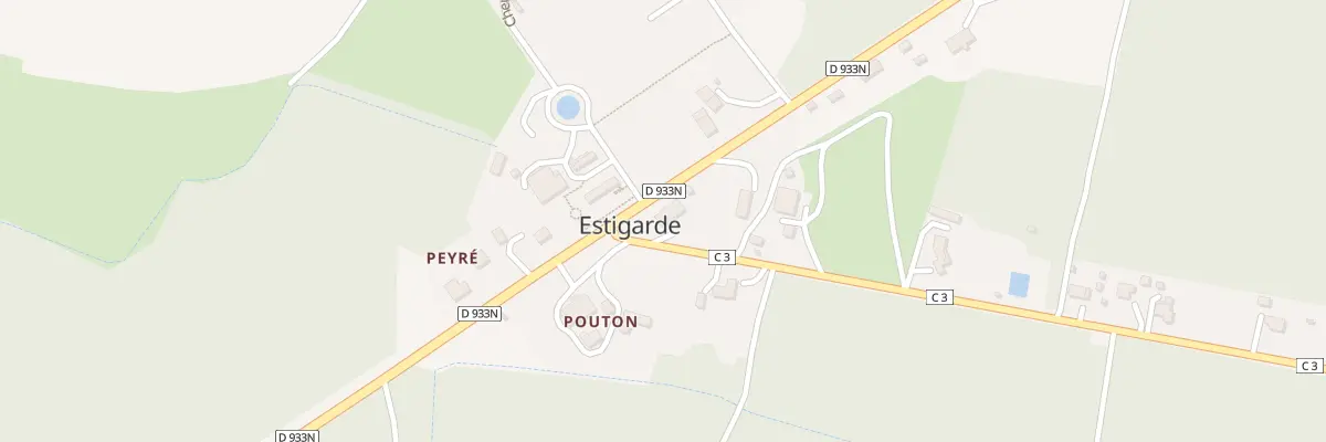 Plan du 45 Rte de Herré à Estigarde
