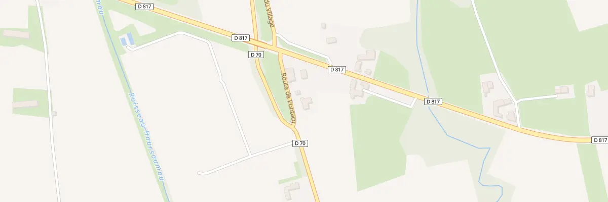 Plan du 3 Rte de Pontacq à Luquet
