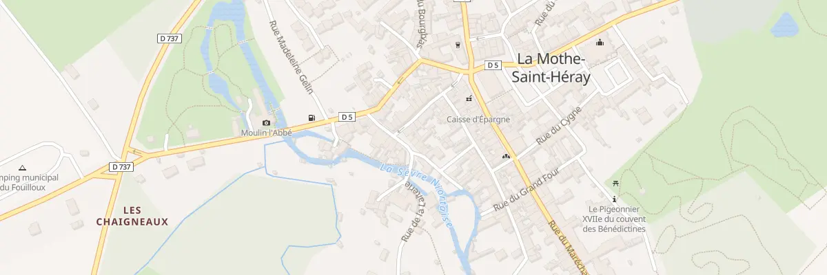 Plan du 3 Pl Sauzé à La Mothe-Saint-Héray