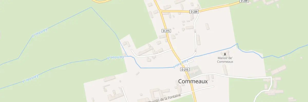 Plan du 1 Moulin de Quimcampoix à Commeaux