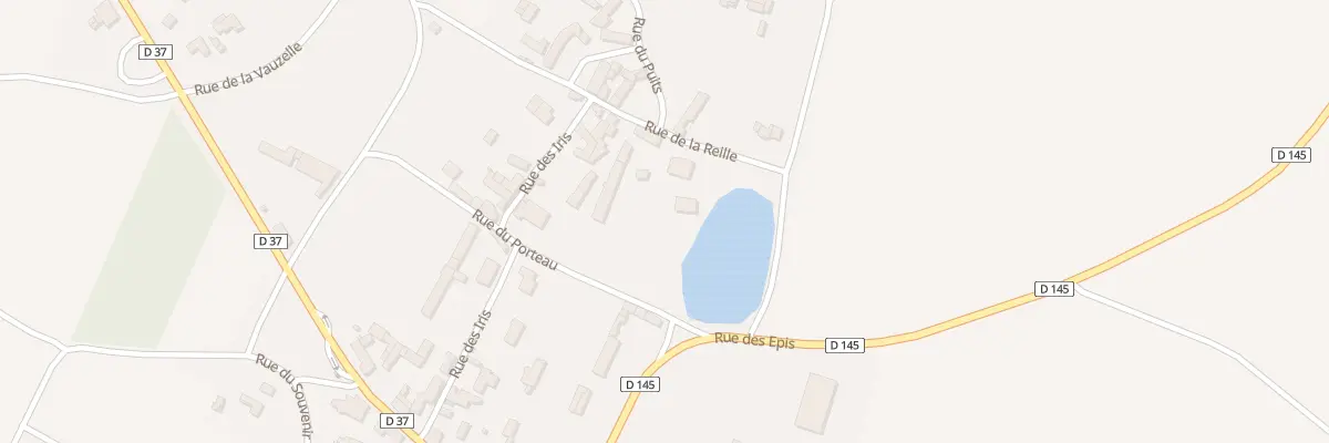 Plan du 13 Rue du Porteau à Plaine-et-Vallées