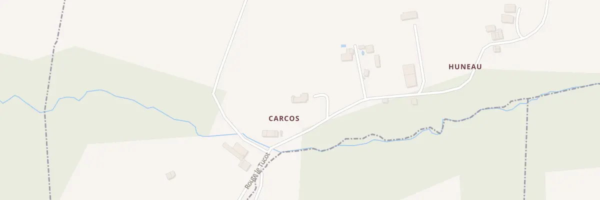 Plan du 17 Carcos à Morizès