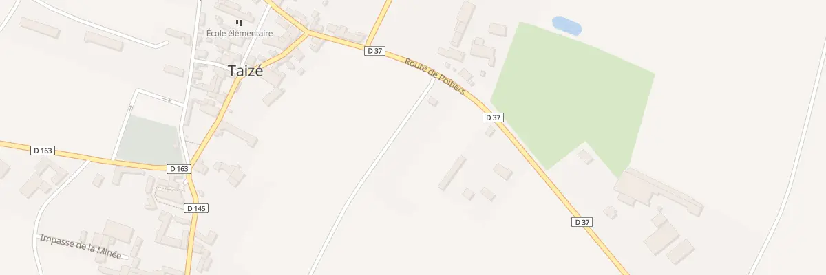 Plan du 34 Rte de Poitiers Taize à Plaine-et-Vallées