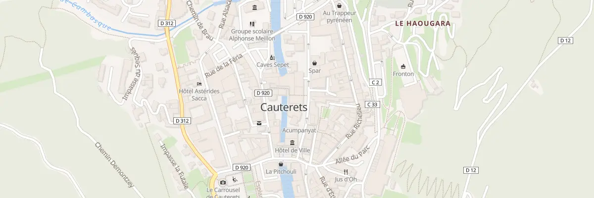 Plan du 11 Av du Gen Leclerc à Cauterets
