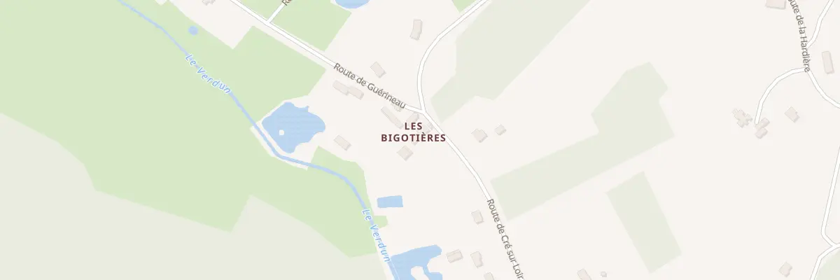 Plan du 631 Rte des Liseuses à Baugé-en-Anjou