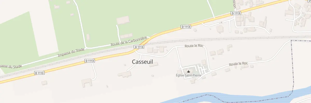 Plan du 4 Le Bourg à Casseuil