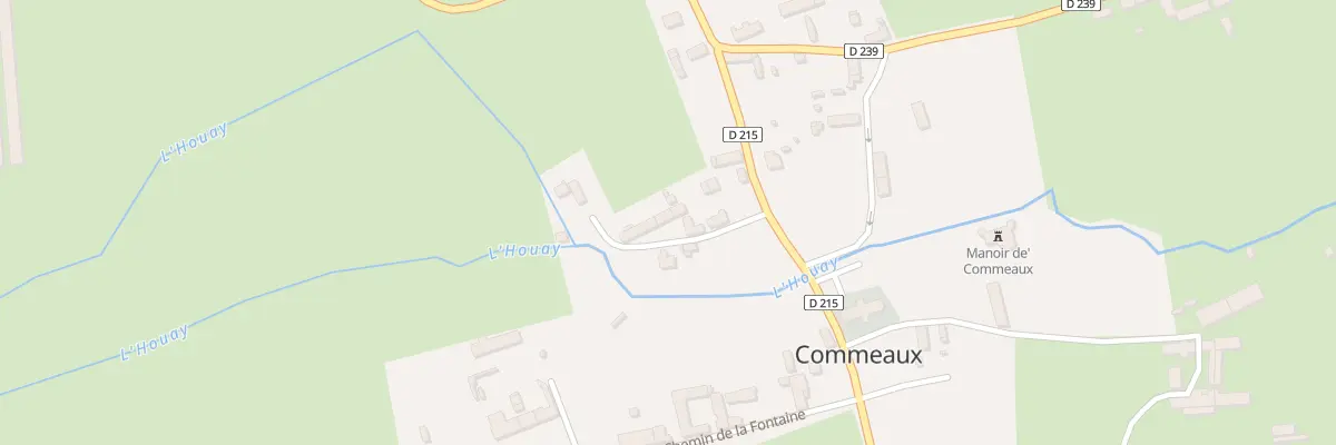 Plan du 5000 Moulin de Quimcampoix à Commeaux