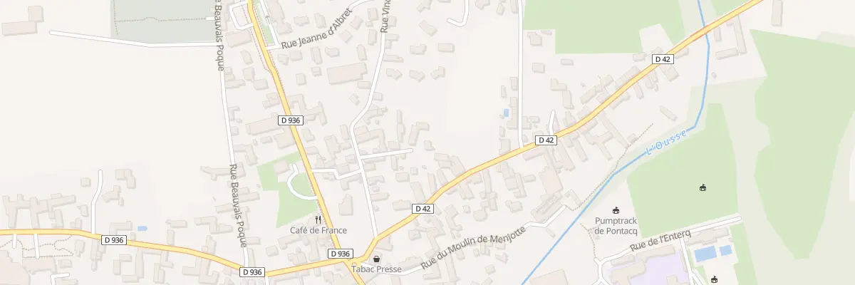 Plan du 9258 Imp du Pibeste à Pontacq