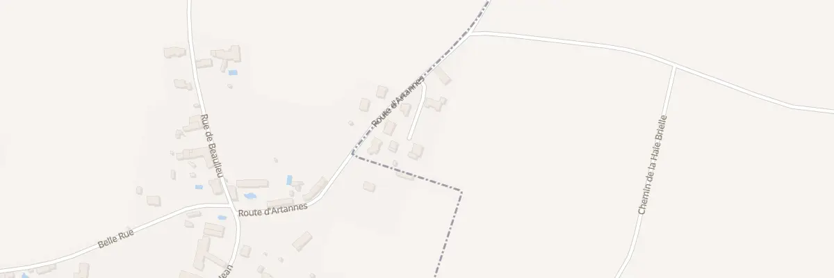 Plan du 5058 Bel Abord à Artannes-sur-Thouet