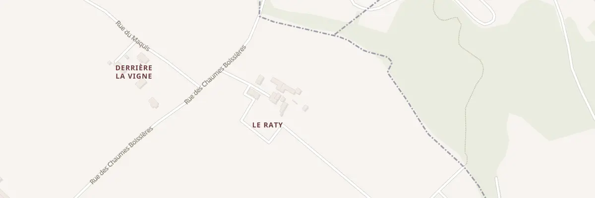 Plan du 4 Rue des Chaumes Boissières à Bouteville