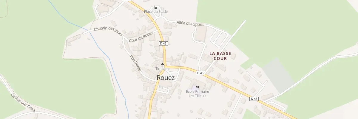 Plan du 22 Pl de l’Eglise à Rouez