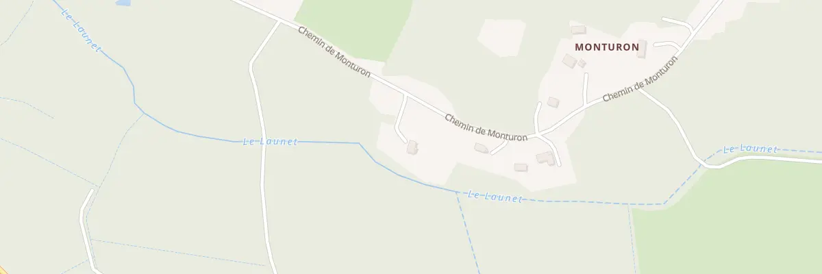 Plan du 774 Chem de Monturon à Estigarde