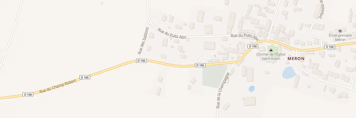 Plan du 123 Rue du Champ Robert à Montreuil-Bellay
