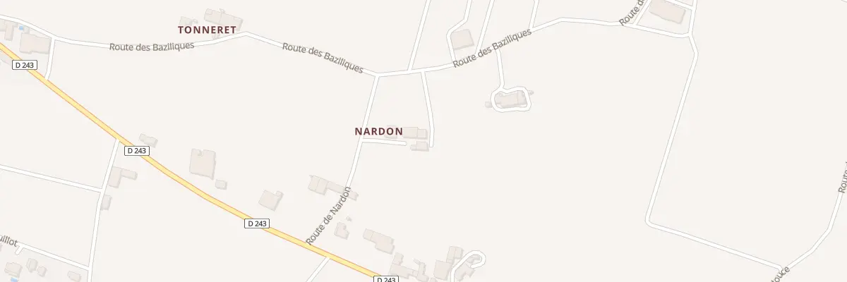 Plan du 52 Nardon à Saint-Christophe-des-Bardes