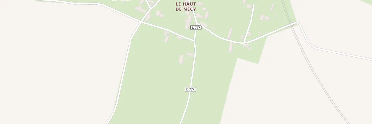 Plan du 2 La Bergerie à Nécy