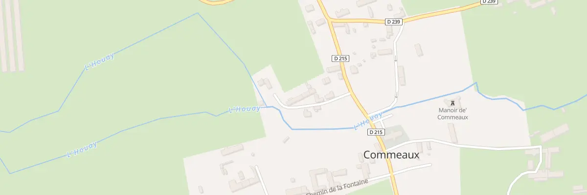Plan du 17 Le Bourg à Commeaux