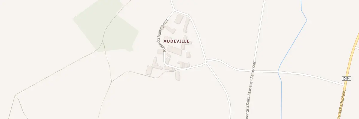Plan du 5199 Audeville à Bellevigne