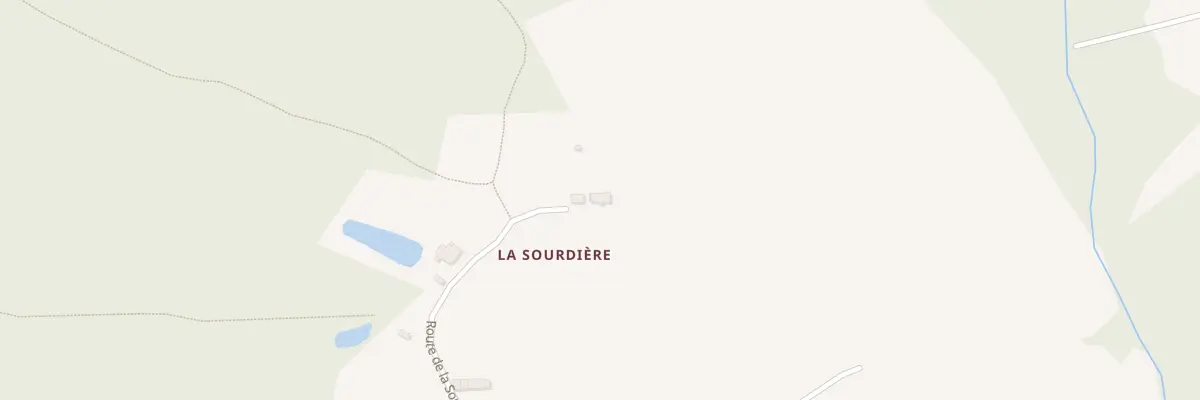 Plan du 13 Rte de la Sourdière à Champfrémont