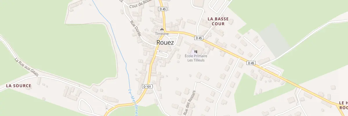 Plan du 6 Pl de l’Eglise à Rouez