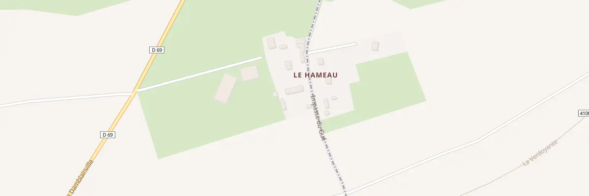 Plan du 1 Le Hameau à Villy-lez-Falaise