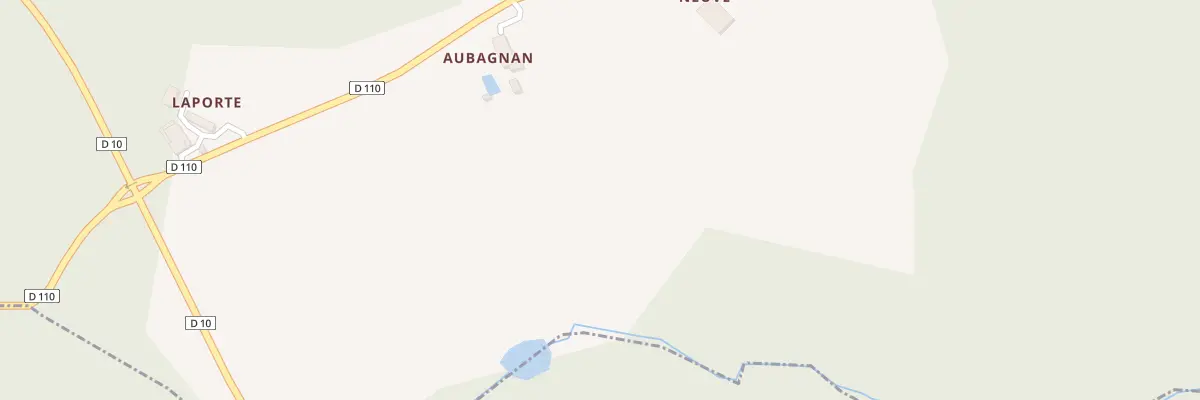 Plan du 13 Aubagnan à Lados