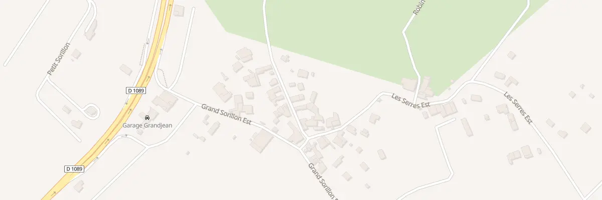 Plan du 393 Grand Sorillon Ouest à Abzac