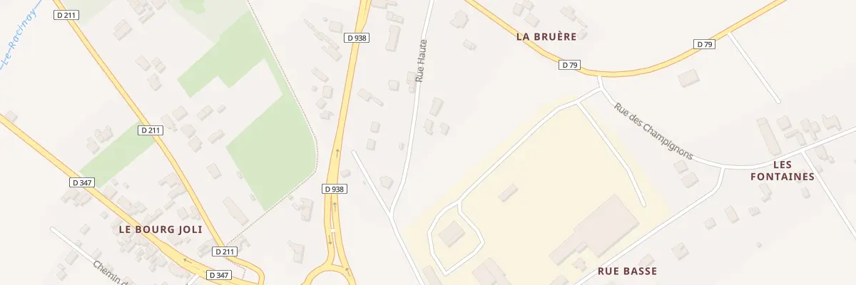 Plan du 9004 La Bruere à Longué-Jumelles