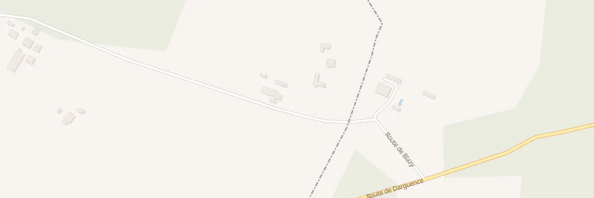 Plan du 1 Blazy à Birac