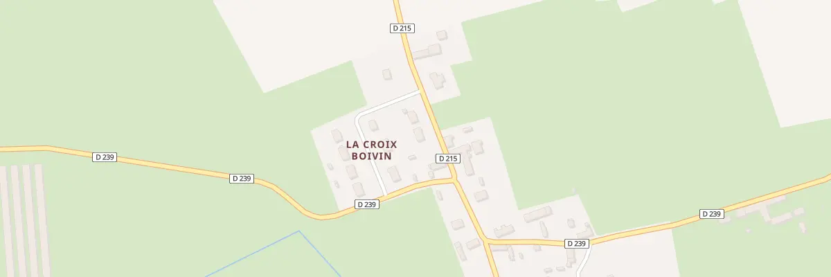 Plan du 5000 La Croix Boivin à Commeaux