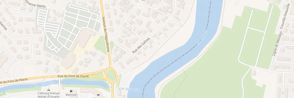 Plan du 19 Rue des Salines à Cabourg