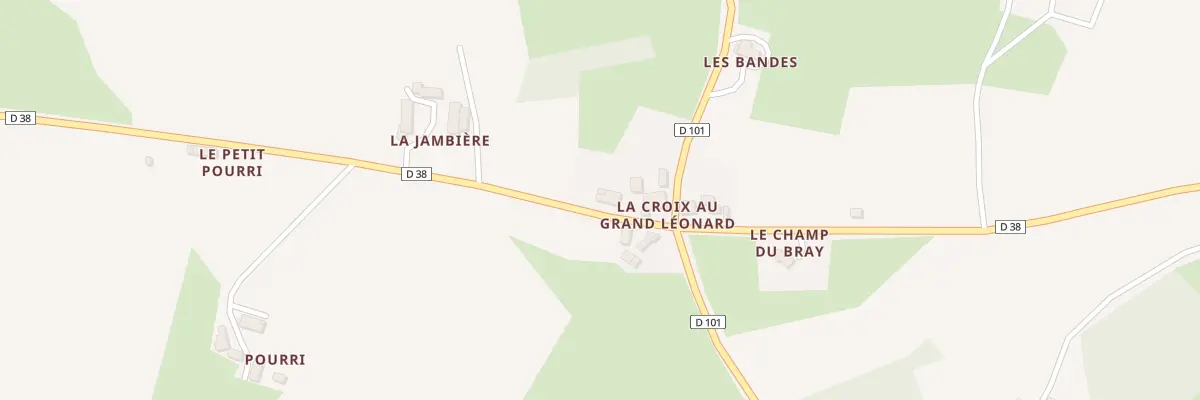 Plan du 56 Rue Madame Andree le Grou à Tennie