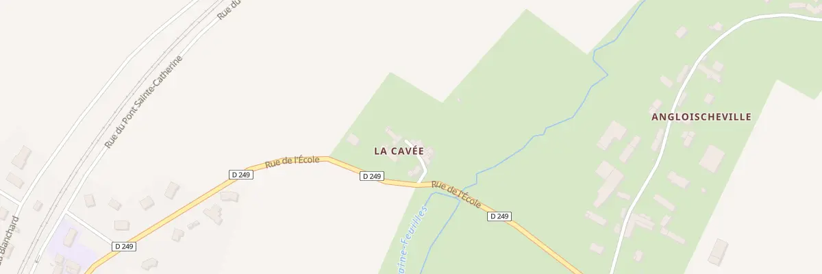 Plan du 8 Imp La Cavee à Fresné-la-Mère