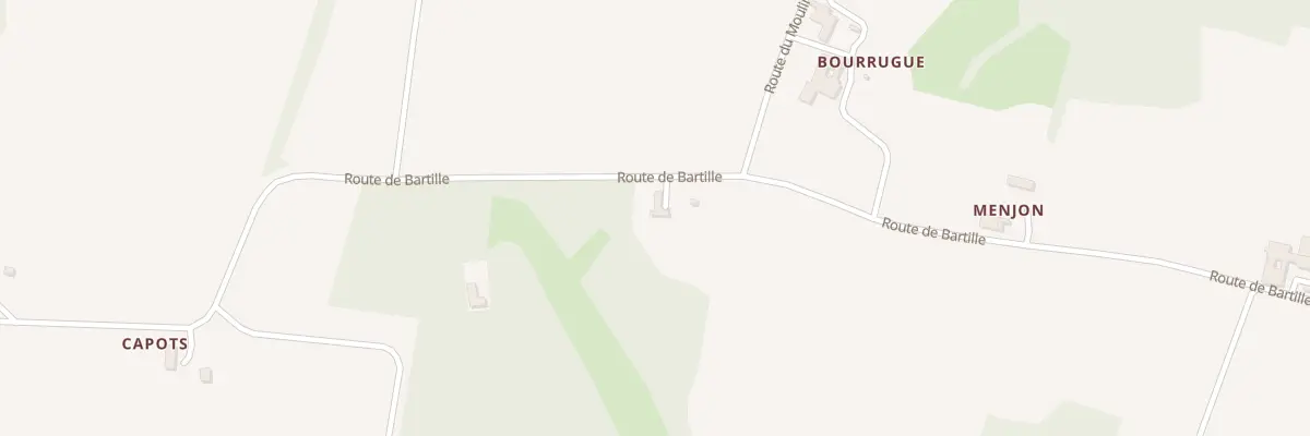Plan du 73 Rte de Bartille à Estang