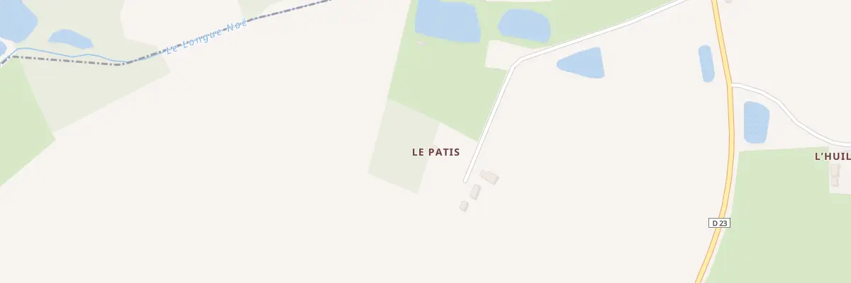 Plan du 5425 Le Patis à Arthezé
