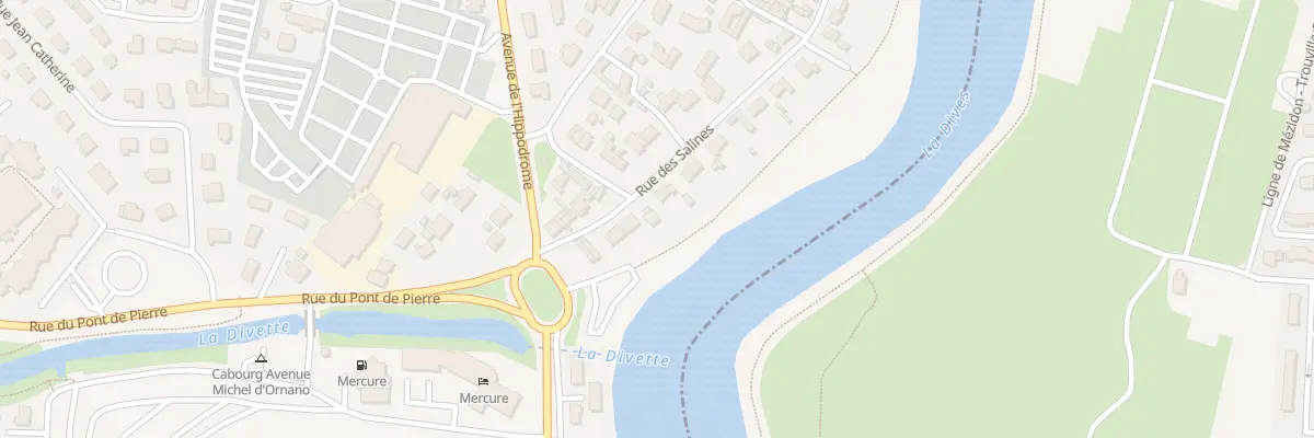 Plan du 23 Rue des Salines à Cabourg