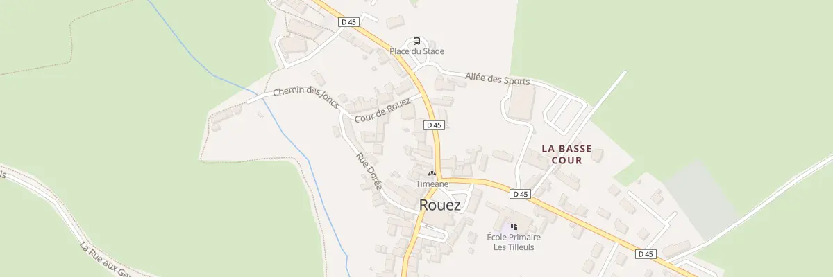 Plan du 7 Rue Andrée Le Grou à Rouez