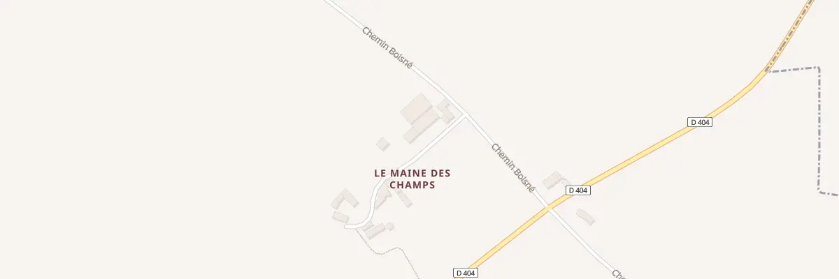 Plan du 4 Rue du Logis à Bouteville