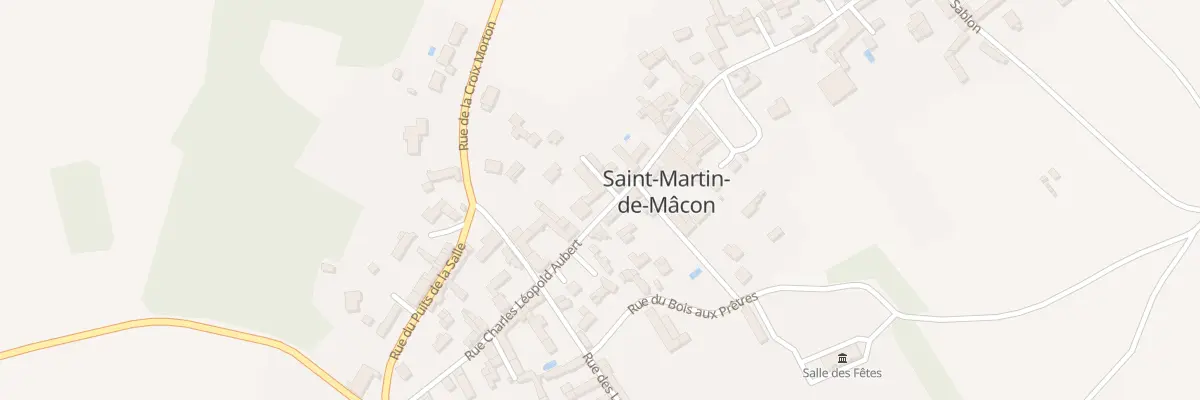 Plan du 18 Rue Charles Léopold Aubert à Saint-Martin-de-Mâcon