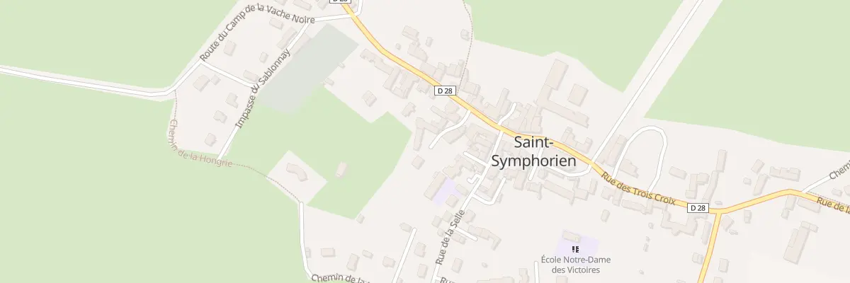 Plan du 6 Rue de la Petite Charnie à Saint-Symphorien