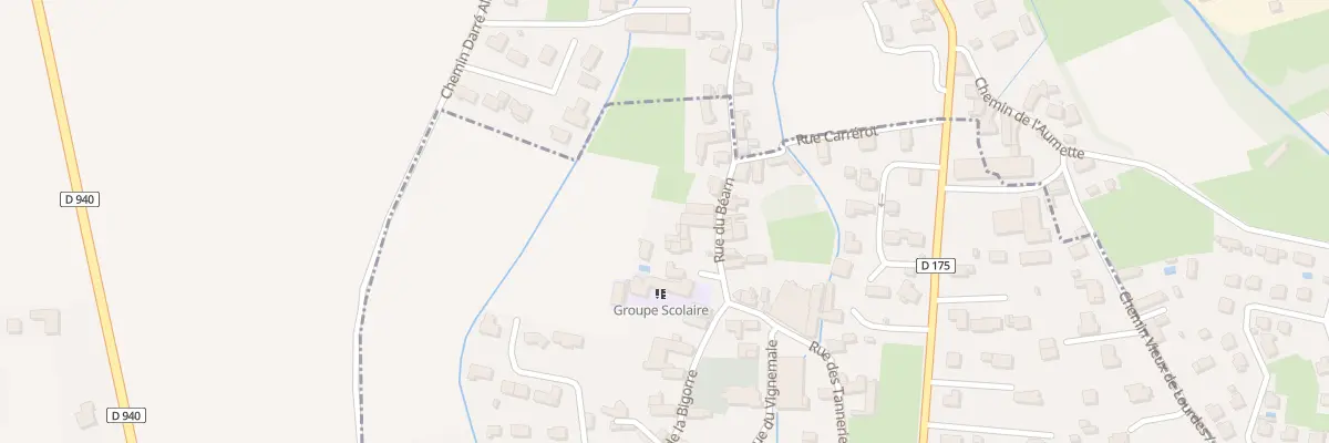 Plan du 3 Rue du Béarn à Lamarque-Pontacq