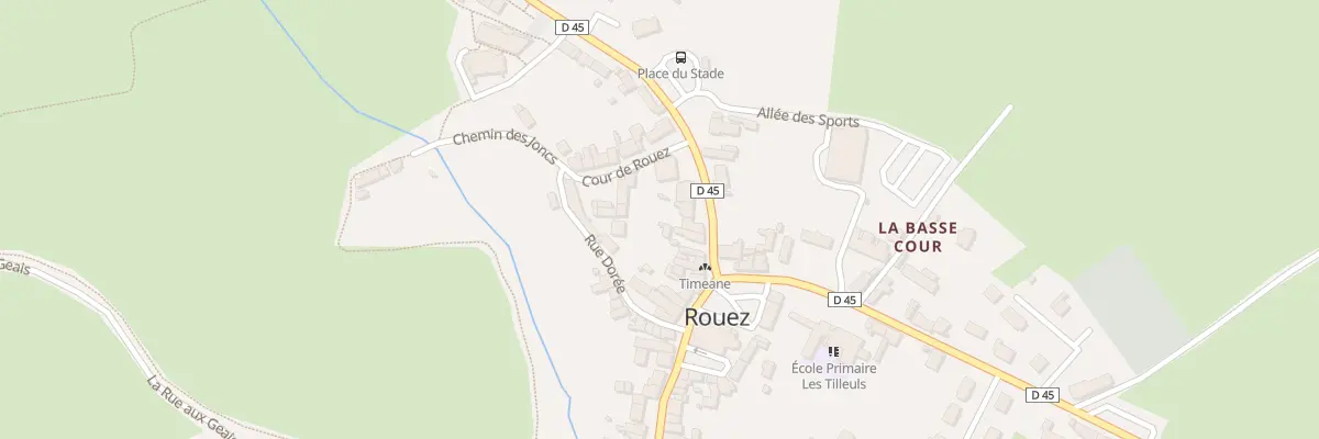 Plan du 5 Rue Andrée Le Grou à Rouez