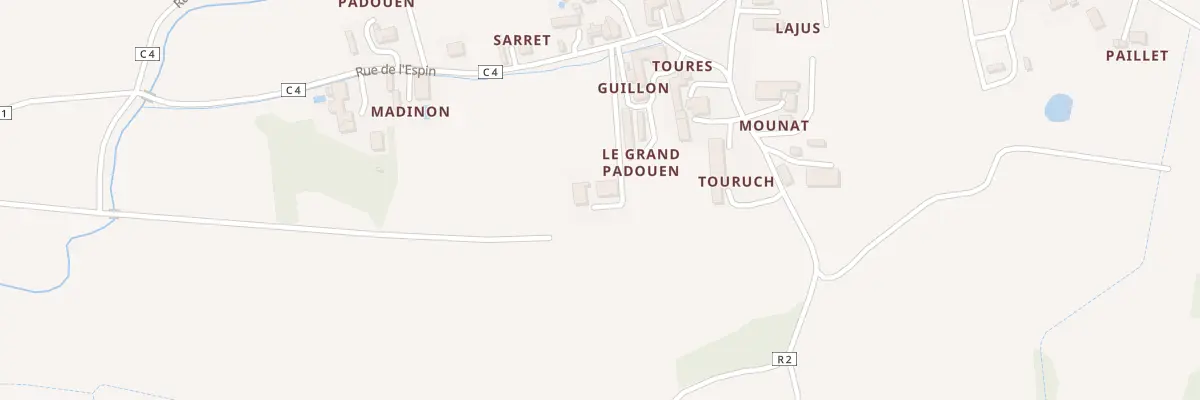 Plan du 41 Rue de l’Espin à Tarsac