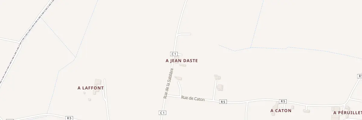 Plan du 532 Rue de la Sablière à Caumont