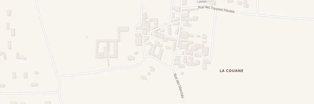 Plan du 8 Rue des Grandes Versennes à Triac-Lautrait