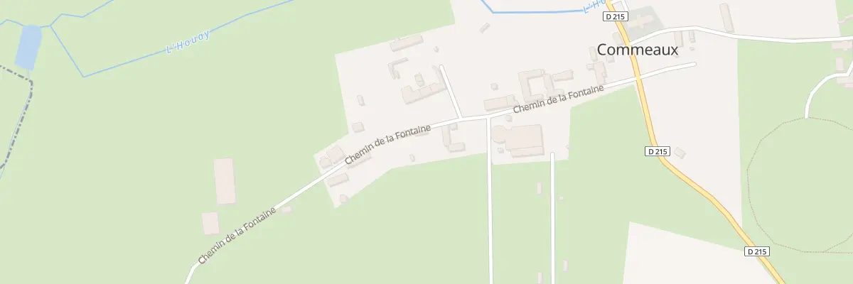Plan du 12 Le Bourg à Commeaux