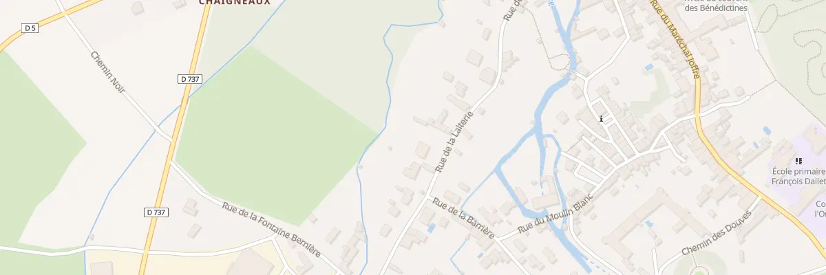 Plan du 22 Rue de la Laiterie à La Mothe-Saint-Héray