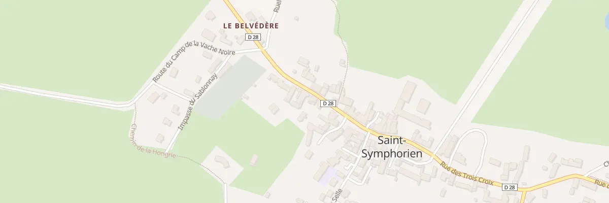 Plan du 20 Rue de la Petite Charnie à Saint-Symphorien
