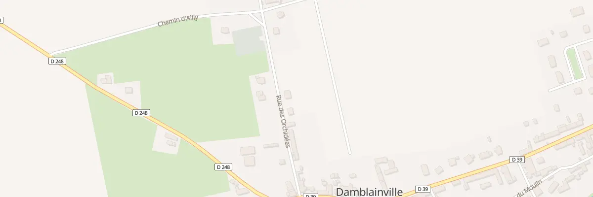Plan du 10 Rue des Orchidées à Damblainville