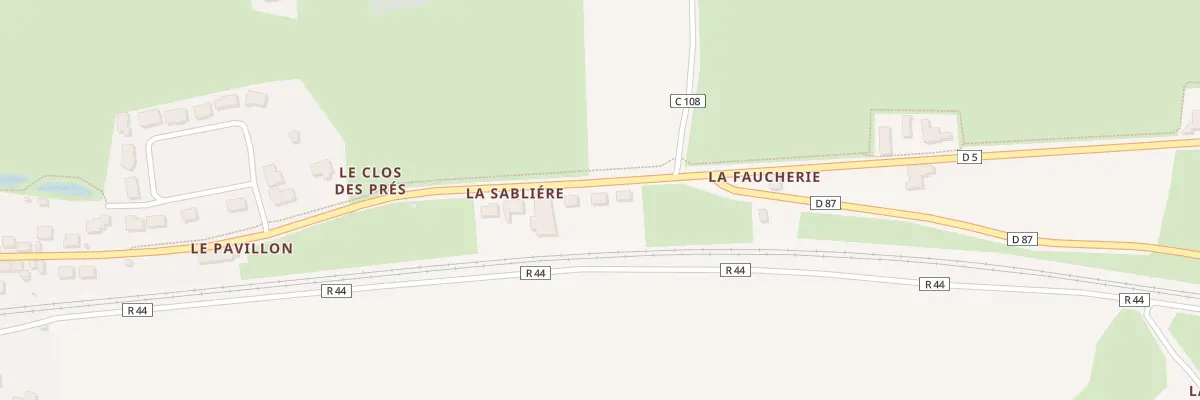 Plan du 5150 Rue de Beaumont à Saint-Rémy-de-Sillé